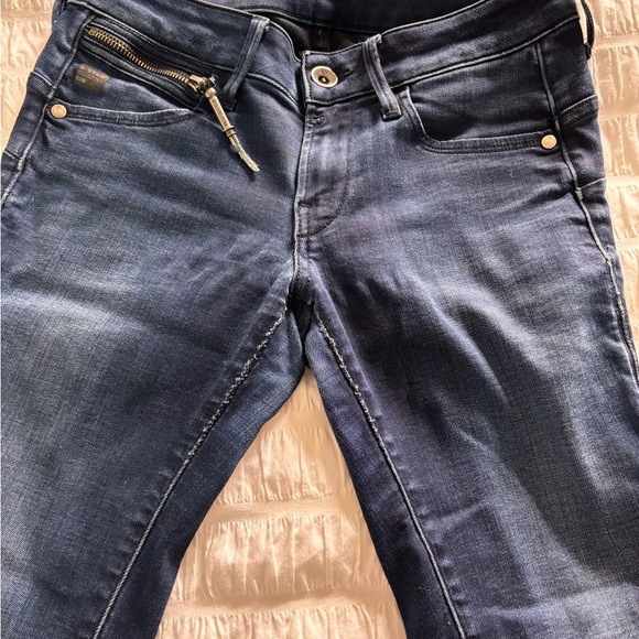 G-Star Raw Classic Blue Women's Jeans Skinny - Picture 7 of 9